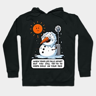 Melting Snowman Hoodie